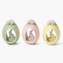 Spring Decorations<Mrs. Alice Pastel Yellow Bunny in Egg