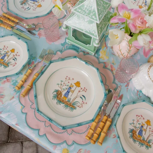 Summer Crockery | Dinner Plates<Mrs. Alice Patricia Bamboo Dinner Plates (Set of 4)