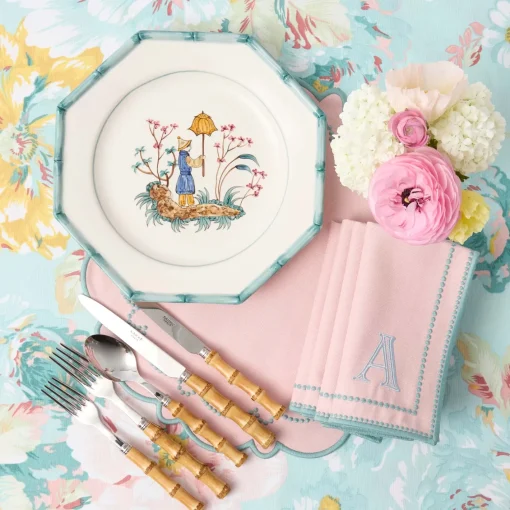 Summer Crockery | Dinner Plates<Mrs. Alice Patricia Bamboo Dinner Plates (Set of 4)