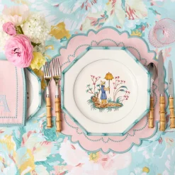 Summer Crockery | Dinner Plates<Mrs. Alice Patricia Bamboo Dinner Plates (Set of 4)