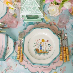 Summer Crockery | Dinner Plates<Mrs. Alice Patricia Bamboo Dinner Plates (Set of 4)