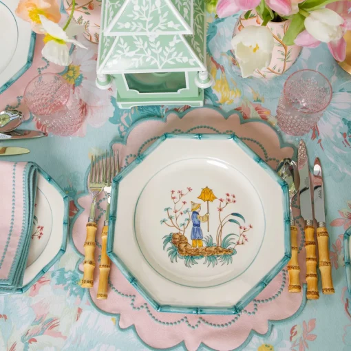 Summer Crockery | Dinner Plates<Mrs. Alice Patricia Bamboo Dinner Plates (Set of 4)