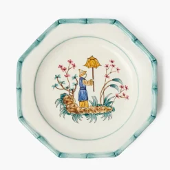 Summer Crockery | Dinner Plates<Mrs. Alice Patricia Bamboo Dinner Plates (Set of 4)