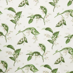 Serena Fresson Fabrics<Mrs. Alice Pebble Lily of the Valley Fabric