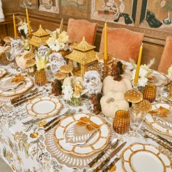 Summer Crockery | Starter Plates<Mrs. Alice Petal Bamboo Starter Plate (Set of 4)