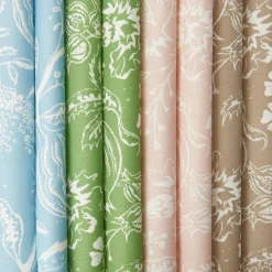 Serena Fresson Fabrics<Mrs. Alice Pink Chelsea Square Fabric