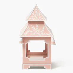 Year-round Decorations | Pagodas & Lanterns<Mrs. Alice Pink Chinoiserie Pagoda Lantern
