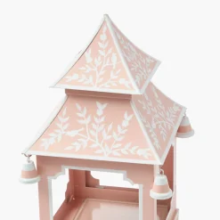Year-round Decorations | Pagodas & Lanterns<Mrs. Alice Pink Chinoiserie Pagoda Lantern