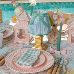 Year-round Decorations | Pagodas & Lanterns<Mrs. Alice Pink Chinoiserie Pagoda Lantern
