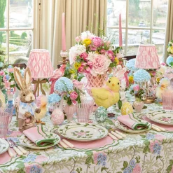 Summer Glassware | Glasses<Mrs. Alice Pink Fluted Glassware (Set of 8)