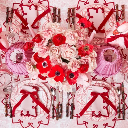 Summer Lighting | Lampshades<Mrs. Alice Pink Frilled Silk Lampshade (18cm)
