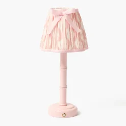 Lampshades<Mrs. Alice Pink Ikat Bow Lampshade (18cm)