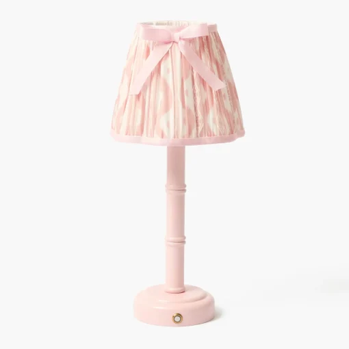 Lampshades<Mrs. Alice Pink Ikat Bow Lampshade (18cm)
