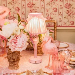 Lampshades<Mrs. Alice Pink Ikat Bow Lampshade (18cm)