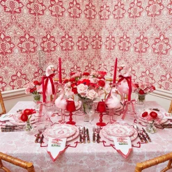 Crockery Sets<Mrs. Alice Pink Melograno Dinner & Starter Plates (Set of 8)