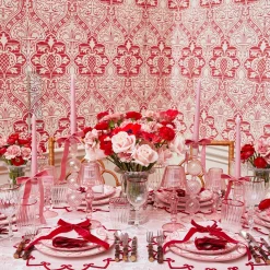 Starter Plates | Crockery Sets<Mrs. Alice Pink Melograno Starter Plates (Set of 4)