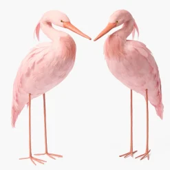 Spring Decorations<Mrs. Alice Pink Saskia Stork (Pair) - 60cm