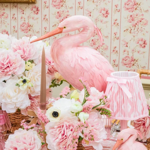 Spring Decorations<Mrs. Alice Pink Saskia Stork (Pair) - 60cm