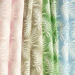 Serena Fresson Fabrics<Mrs. Alice Pink Trailing Ferns Fabric