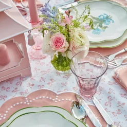 Glasses<Mrs. Alice Pink Tulip Water Glasses (Set of 4)