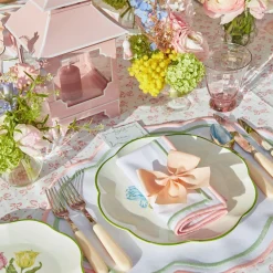 Glasses<Mrs. Alice Pink Tulip Water Glasses (Set of 4)