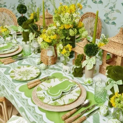 Spring Decorations<Mrs. Alice Potted Boxwood Ball with Green Bow (Pair)