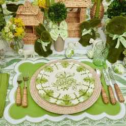 Spring Decorations<Mrs. Alice Potted Boxwood Ball with Green Bow (Pair)