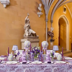 Starter Plates | Crockery Sets<Mrs. Alice Purple Tulip Starter Plates (Set of 4)