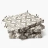 Cushions<Mrs. Alice Putty Ikat Seat Pad Cushions (Set of 4)