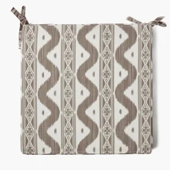 Cushions<Mrs. Alice Putty Ikat Seat Pad Cushions (Set of 4)
