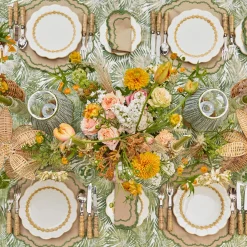 Summer Crockery | Crockery Sets<Mrs. Alice Putty Laurel Dinner & Starter Plates (Set of 8)