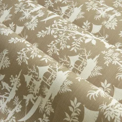 Serena Fresson Fabrics<Mrs. Alice Putty Pagoda Garden Fabric