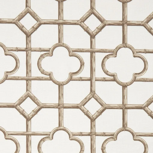 Serena Fresson Fabrics<Mrs. Alice Putty Shaded Bamboo Fabric