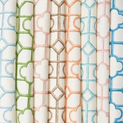 Serena Fresson Fabrics<Mrs. Alice Putty Shaded Bamboo Fabric