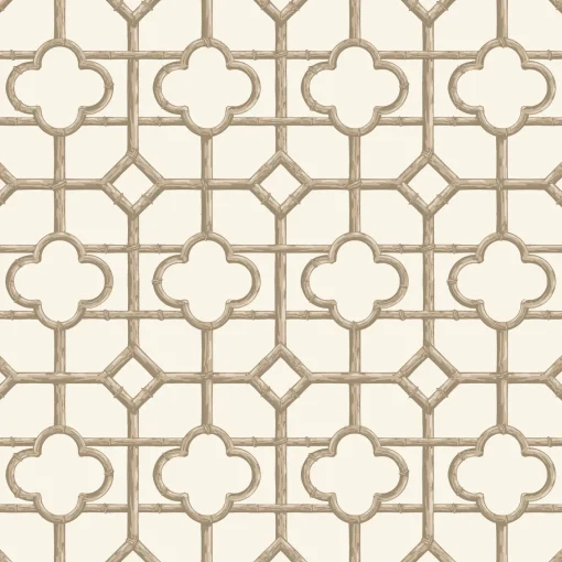 Serena Fresson Wallpapers<Mrs. Alice Putty Shaded Bamboo Wallpaper