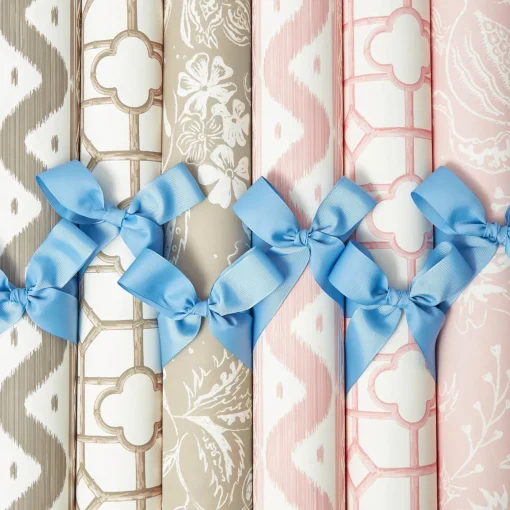 Serena Fresson Wallpapers<Mrs. Alice Putty Shaded Bamboo Wallpaper