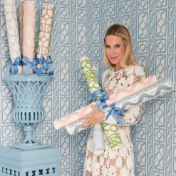 Serena Fresson Wallpapers<Mrs. Alice Putty Shaded Bamboo Wallpaper