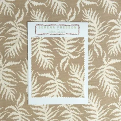 Serena Fresson Fabrics<Mrs. Alice Putty Trailing Ferns Fabric
