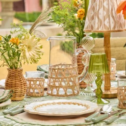 Summer Glassware | Jugs<Mrs. Alice Raffia Water Jug