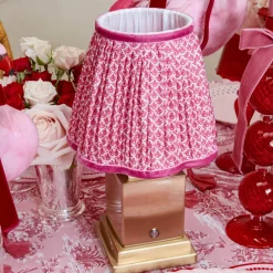 Summer Lighting | Lampshades<Mrs. Alice Raspberry Lotus Lampshade (18cm)