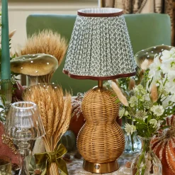 Rechargeable Table Lamps | Lamp Stands<Mrs. Alice Rattan Bardot Rechargeable Lamp