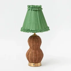 Rechargeable Table Lamps | Lamp Stands<Mrs. Alice Rattan Bardot Rechargeable Lamp