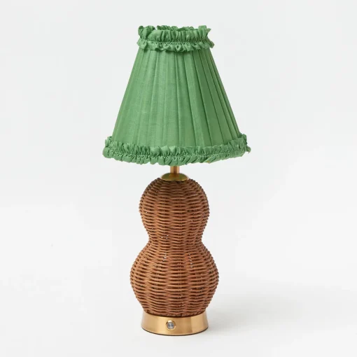 Rechargeable Table Lamps | Lamp Stands<Mrs. Alice Rattan Bardot Rechargeable Lamp