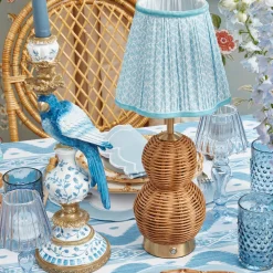 Rechargeable Table Lamps | Lamp Stands<Mrs. Alice Rattan Bardot Rechargeable Lamp