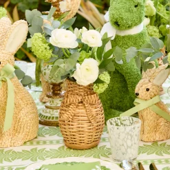 Vases | Vases & Planters<Mrs. Alice Rattan Bow Vases (Set of 3)