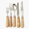 Cutlery Sets<Mrs. Alice Rattan Cutlery (5 Piece)