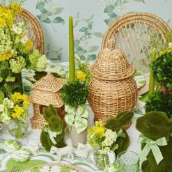 Year-round Decorations | Spring Decorations<Mrs. Alice Rattan Ginger Jar