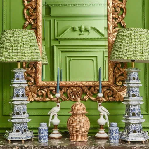 Year-round Decorations | Spring Decorations<Mrs. Alice Rattan Ginger Jar