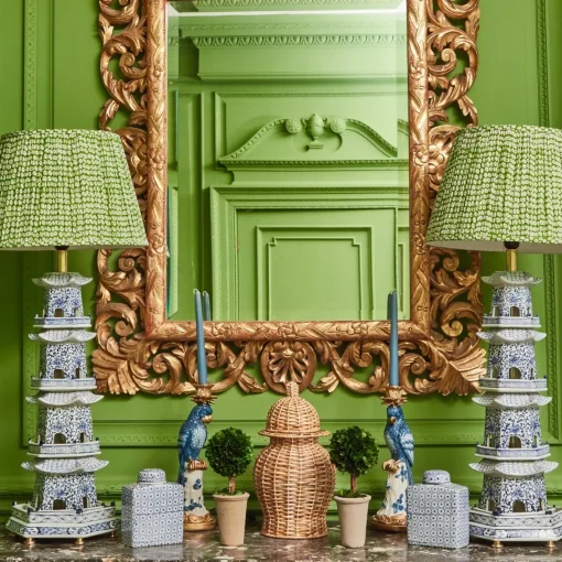Year-round Decorations | Spring Decorations<Mrs. Alice Rattan Ginger Jar
