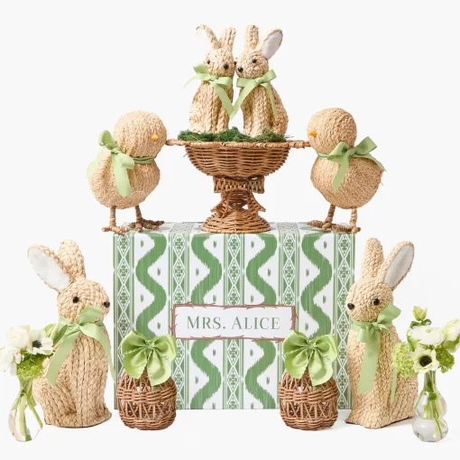 Spring Decorations<Mrs. Alice Rattan Meadow Decoration Set